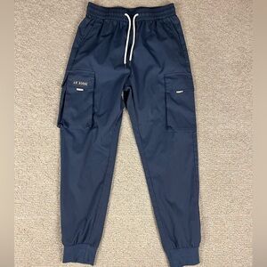 SHEIN Dark Blue Cargo Pants for Men